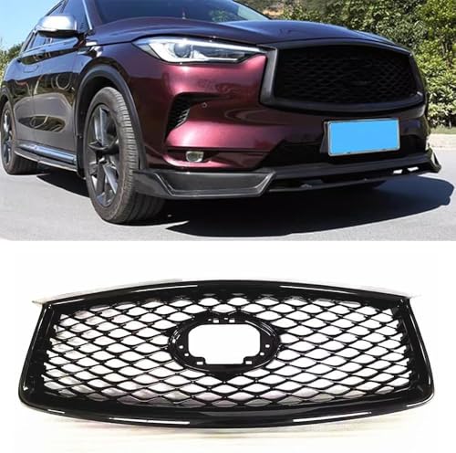 CaoYH Frontstoßstangenmaske für Infiniti QX50 2019-2023 Front Kühlergrille Frills Kühlergrill Grill Auto Grill Modifiziertes Zubehör CaoYH Frontstoßstangenmaske für Infiniti QX50 2019-2023 Front Kühlergrille Frills Kühlergrill Grill Auto Grill Modifiziertes Zubehör von CaoYH
