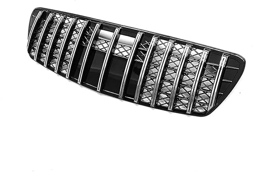 CaoYH Frontstoßstangenmaske für Mercedes Benz E-Class W211 Modified GT 2003-2005 Front Kühlergrille Frills Kühlergrill Grill Auto Grill Modifiziertes Zubehör CaoYH Frontstoßstangenmaske für Mercedes Benz E-Class W211 Modified GT 2003-2005 Front Kühlergrille Frills Kühlergrill Grill Auto Grill Modifiziertes Zubehör von CaoYH