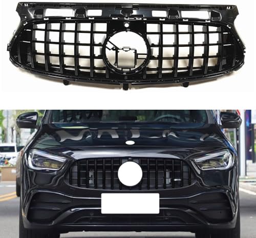 CaoYH Frontstoßstangenmaske für Mercedes Benz GLA-Klasse H247 Sport 2020 2021 2022 Front Kühlergrille Frills Kühlergrill Grill Auto Grill Modifiziertes Zubehör CaoYH Frontstoßstangenmaske für Mercedes Benz GLA-Klasse H247 Sport 2020 2021 2022 Front Kühlergrille Frills Kühlergrill Grill Auto Grill Modifiziertes Zubehör von CaoYH