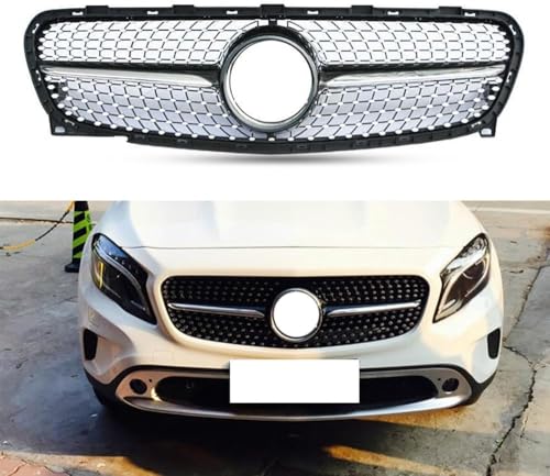 CaoYH Frontstoßstangenmaske für Mercedes Benz GLA-Klasse X156 2014 2015 2016 GLA200 GLA250 GLA260 Front Kühlergrille Frills Kühlergrill Grill Auto Grill Modifiziertes Zubehör CaoYH Frontstoßstangenmaske für Mercedes Benz GLA-Klasse X156 2014 2015 2016 GLA200 GLA250 GLA260 Front Kühlergrille Frills Kühlergrill Grill Auto Grill Modifiziertes Zubehör von CaoYH