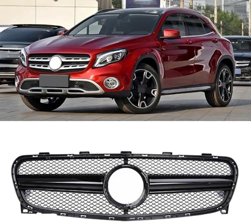 CaoYH Frontstoßstangenmaske für Mercedes Benz GLA-Klasse X156 2017 2018 2019 GLA200 GLA220 GLA250 Front Kühlergrille Frills Kühlergrill Grill Auto Grill Modifiziertes Zubehör CaoYH Frontstoßstangenmaske für Mercedes Benz GLA-Klasse X156 2017 2018 2019 GLA200 GLA220 GLA250 Front Kühlergrille Frills Kühlergrill Grill Auto Grill Modifiziertes Zubehör von CaoYH