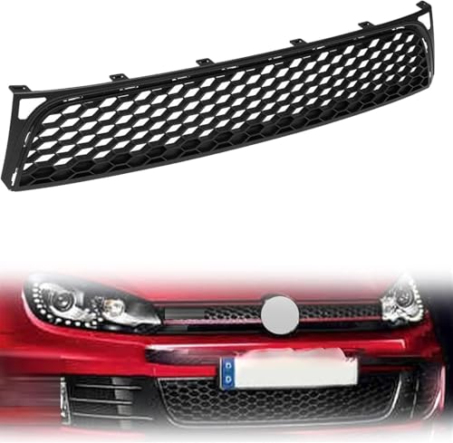 CaoYH Frontstoßstangenmaske für VW GTI Für Golf MK6 VI 2009-2013 Front Kühlergrille Frills Kühlergrill Grill Auto Grill Modifiziertes Zubehör CaoYH Frontstoßstangenmaske für VW GTI Für Golf MK6 VI 2009-2013 Front Kühlergrille Frills Kühlergrill Grill Auto Grill Modifiziertes Zubehör von CaoYH