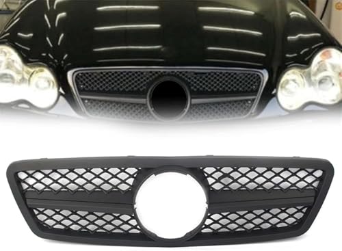 Frontstoßstangenmaske für Benz C-Class W203 C280 C320 C240 C200 C63 2000-2006 Front Kühlergrille Frills Kühlergrill Grill Auto Grill Modifiziertes Zubehör Frontstoßstangenmaske für Benz C-Class W203 C280 C320 C240 C200 C63 2000-2006 Front Kühlergrille Frills Kühlergrill Grill Auto Grill Modifiziertes Zubehör von CaoYH