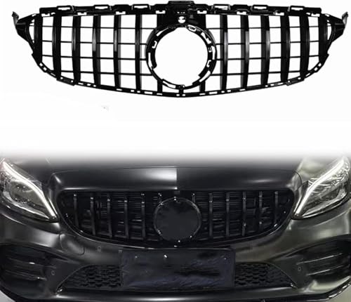 Frontstoßstangenmaske für Benz C Class W205 2019-2021 C200 C300 Front Kühlergrille Frills Kühlergrill Grill Auto Grill Modifiziertes Zubehör Frontstoßstangenmaske für Benz C Class W205 2019-2021 C200 C300 Front Kühlergrille Frills Kühlergrill Grill Auto Grill Modifiziertes Zubehör von CaoYH