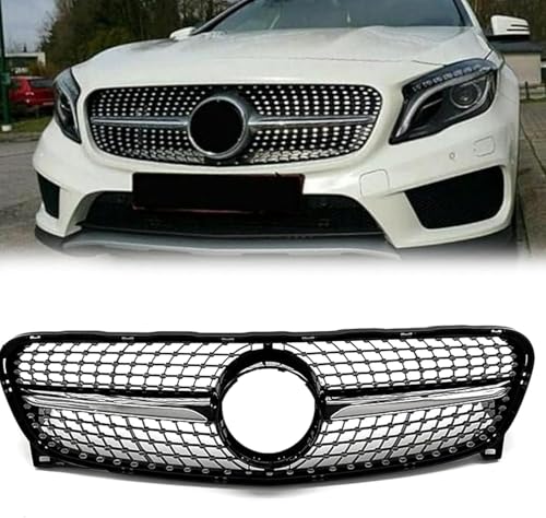 Frontstoßstangenmaske für Benz GLA Class X156 2014-2016 GLA250 GLA200 Front Kühlergrille Frills Kühlergrill Grill Auto Grill Modifiziertes Zubehör Frontstoßstangenmaske für Benz GLA Class X156 2014-2016 GLA250 GLA200 Front Kühlergrille Frills Kühlergrill Grill Auto Grill Modifiziertes Zubehör von CaoYH