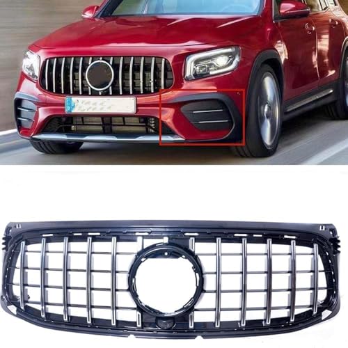 Frontstoßstangenmaske für Benz GLB Class GLB250 X247 2020 Front Kühlergrille Frills Kühlergrill Grill Auto Grill Modifiziertes Zubehör Frontstoßstangenmaske für Benz GLB Class GLB250 X247 2020 Front Kühlergrille Frills Kühlergrill Grill Auto Grill Modifiziertes Zubehör von CaoYH
