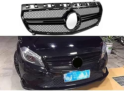 Frontstoßstangenmaske für Benz New A Class W176 A180 A200 A260 A45 2016+ Front Kühlergrille Frills Kühlergrill Grill Auto Grill Modifiziertes Zubehör Frontstoßstangenmaske für Benz New A Class W176 A180 A200 A260 A45 2016+ Front Kühlergrille Frills Kühlergrill Grill Auto Grill Modifiziertes Zubehör von CaoYH