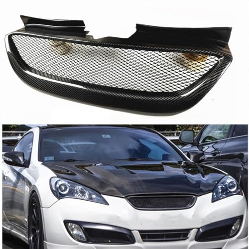 Frontstoßstangenmaske für Hyundai Genesis Coupe 2008-2012 Front Kühlergrille Frills Kühlergrill Grill Auto Grill Modifiziertes Zubehör Frontstoßstangenmaske für Hyundai Genesis Coupe 2008-2012 Front Kühlergrille Frills Kühlergrill Grill Auto Grill Modifiziertes Zubehör von CaoYH