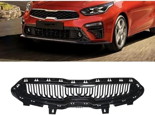 Frontstoßstangenmaske für KIA Cerato 2019-2022 Front Kühlergrille Frills Kühlergrill Grill Auto Grill Modifiziertes Zubehör Frontstoßstangenmaske für KIA Cerato 2019-2022 Front Kühlergrille Frills Kühlergrill Grill Auto Grill Modifiziertes Zubehör von CaoYH