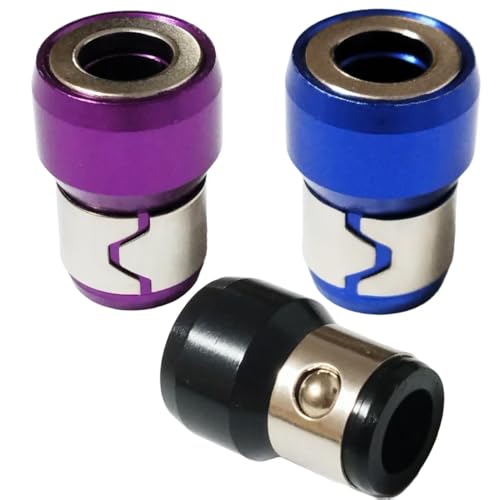 1/10.2 cm Universal Magnetisierer Ring Bit Magnetisierer Ring Metall Magnetisierer Schraube, Abnehmbar für Sechskant-Schraubendreher und Power-Bits 1/10.2 cm Universal Magnetisierer Ring Bit Magnetisierer Ring Metall Magnetisierer Schraube, Abnehmbar für Sechskant-Schraubendreher und Power-Bits von Caoncctg