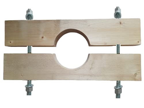 Capability Holzzange für KG/HT DN 110/110 oder Blaue Bohrlochrohre für den BAU mit Tauch-, Kies-, Erdbohr- und Gartenpumpen-Dreibeinmesser. Zubehör für die Herstellung eines Brunnens von Capability