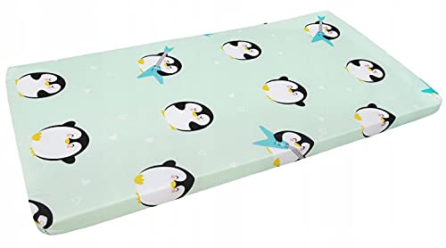 Capability Kinderbettmatratze, Baby matratze 120 x 60, babybett, Pinguinbeutel, Matratze Schadstoffgeprüft nach Standard 100 by Oeko-TEX, cm.Hochwertige, antiallergische, Blau von Capability