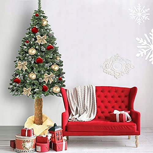 Künstlicher Weihnachtsbaum cm - naturgetreu, extrem dichte Zweige, Kunstschnee, einfache Konstruktion Made in EU - EIN Premium-Weihnachtsbaum am Stamm mit Ständer. (180) von Capability