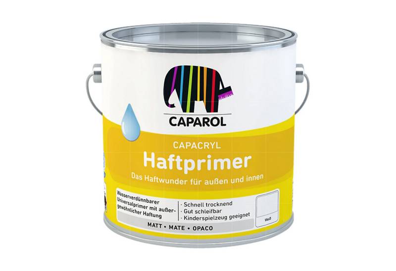Caparol Acryl-Vorstrichgrund CAPACRYL HAFTPRIMER - 0.75 LTR (WEISS) von Caparol
