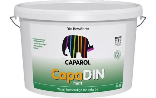 Caparol CapaDIN Größe 12,5 LTR, Farbe antikweiß von Caparol