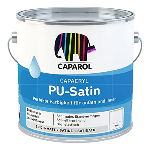 Caparol Capacryl PU-Satin Weiß 2,5 Liter von Caparol