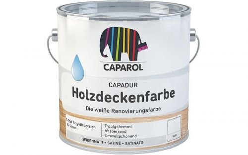 Caparol Capadur Holzdeckenfarbe weiß Größe 750 ml, Farbe weiß von Caparol