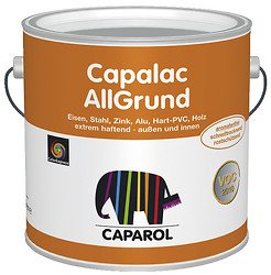 Caparol Capalac AllGrund 2,5 Liter Tiefschwarz RAL 9005 von Caparol