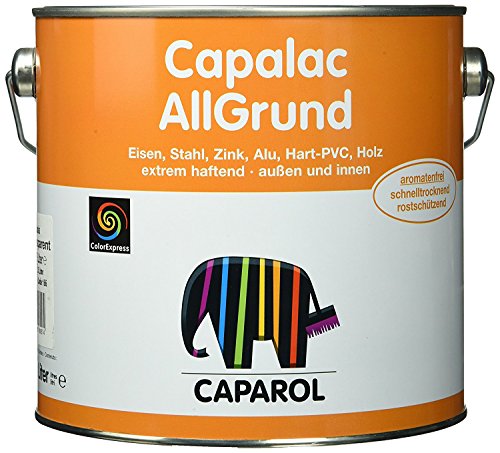 Caparol Capalac Allgrund Seidenmatt 2,5 Liter Farbwahl, Farbe (RAL):RAL 9005 Tiefschwarz von Caparol