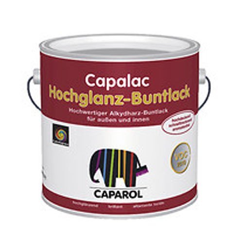 Caparol Capalac Buntlack hochglänzend, 375 ml Farbwahl, Farbe (RAL):RAL 5010 Enzianblau von Caparol