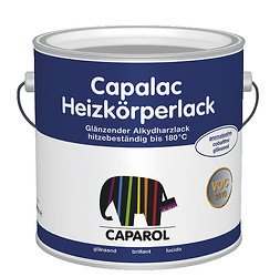 Caparol Capalac Heizkörperlack 750ml Weiß - Glänzend, Alkydharz, Metall, Heizkörperlack von Caparol