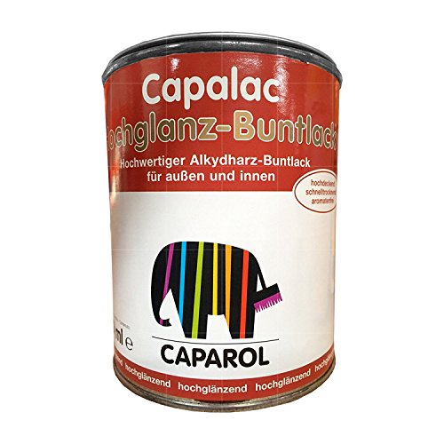 Caparol Capalac Seidenmatt Buntlack 750ml RAL 7016 Antrazitgrau von Caparol