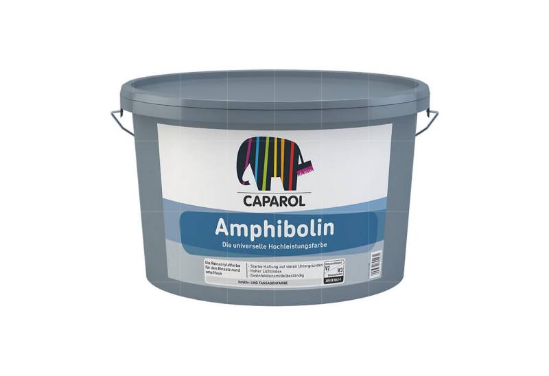 Caparol Fassadenfarbe AMPHIBOLIN - 12.5 LTR (WEISS) von Caparol