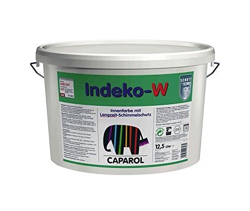 Caparol Indeko-w Waschbare Spezialfarbe, schimmelresistent, 2,5 l von Caparol