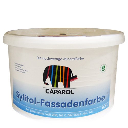 Caparol Sylitol-Fassadenfarbe 12,5 Liter, weiß von Caparol