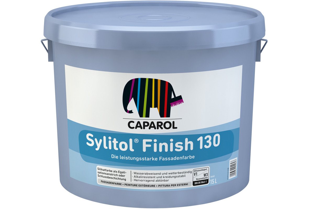 Caparol Wand- und Deckenfarbe Caparol Sylitol Finish 130 weiß 15 l von Caparol