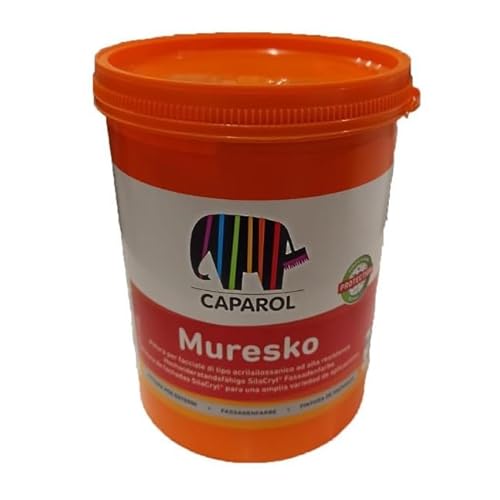 Caparol MURESKO Acryl-Siloxan-Fasenmalfarbe mit hoher Wasserdampfstreuung und Wasserdampfdurchlässigkeit, 12.5 Liter, Weiß Caparol MURESKO Acryl-Siloxan-Fasenmalfarbe mit hoher Wasserdampfstreuung und Wasserdampfdurchlässigkeit, 12.5 Liter, Weiß von Caparol