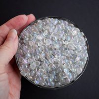 Engel Aura Quarz Chips, 4-7mm, Kleine Steine, Blaue Steine Für Walzen, Wunschgläser, Resin Projekte, Stone Art, Candle Topper von CapeCodCrystals