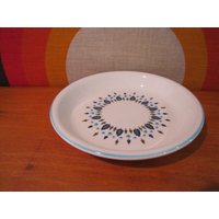 Marcrest Schweizer Chalet Alpen Servierschale/Servierschale, Stetson 10" Runde Schale, Mid Century Geschirr von CapeCodModern