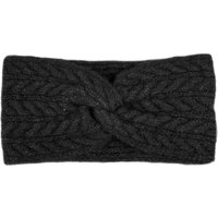 Capelli New York Stirnband mit Zopfmuster, Feinstrick, wärmend, Knotendesign von Capelli New York