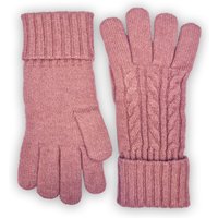 Capelli New York Strickhandschuhe 1 Paar, mit Zopfstrickmuster, Feinstrick, breiter Umschlag, wärmend von Capelli New York