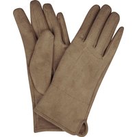 Capelli New York Strickhandschuhe 1 Paar, mit Ziernaht, Metall-Logo, Feinripp-Strick, elastisch von Capelli New York