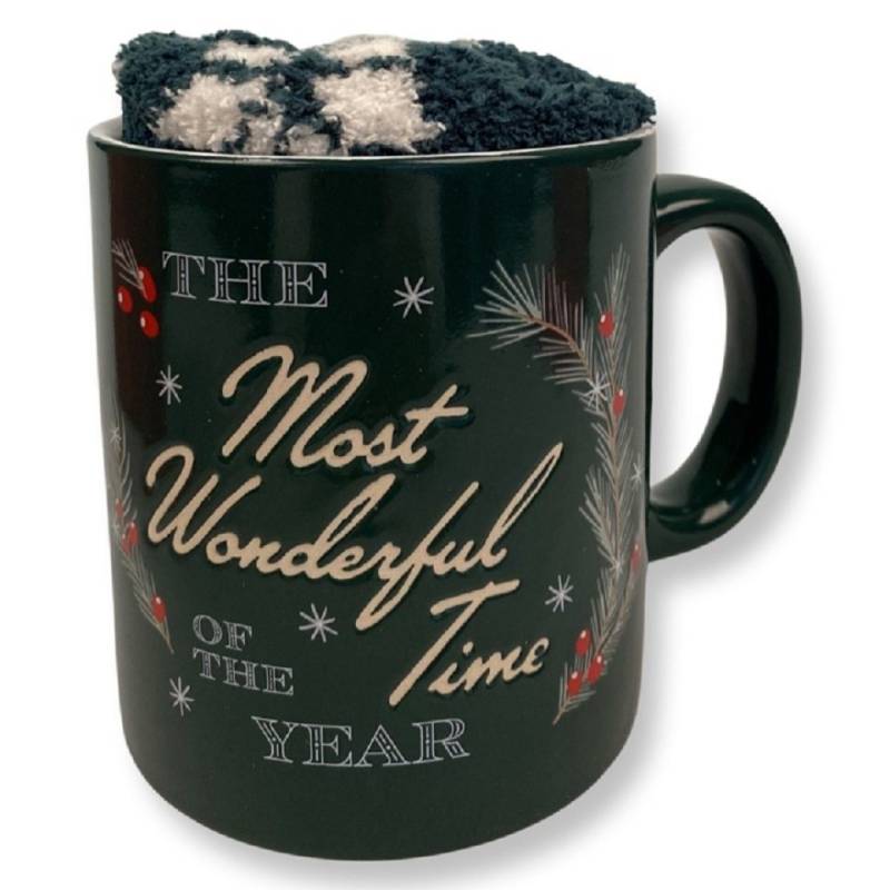 Capelli New York Tasse Geschenkset aus Tasse mit Kuschelsocken von Capelli New York