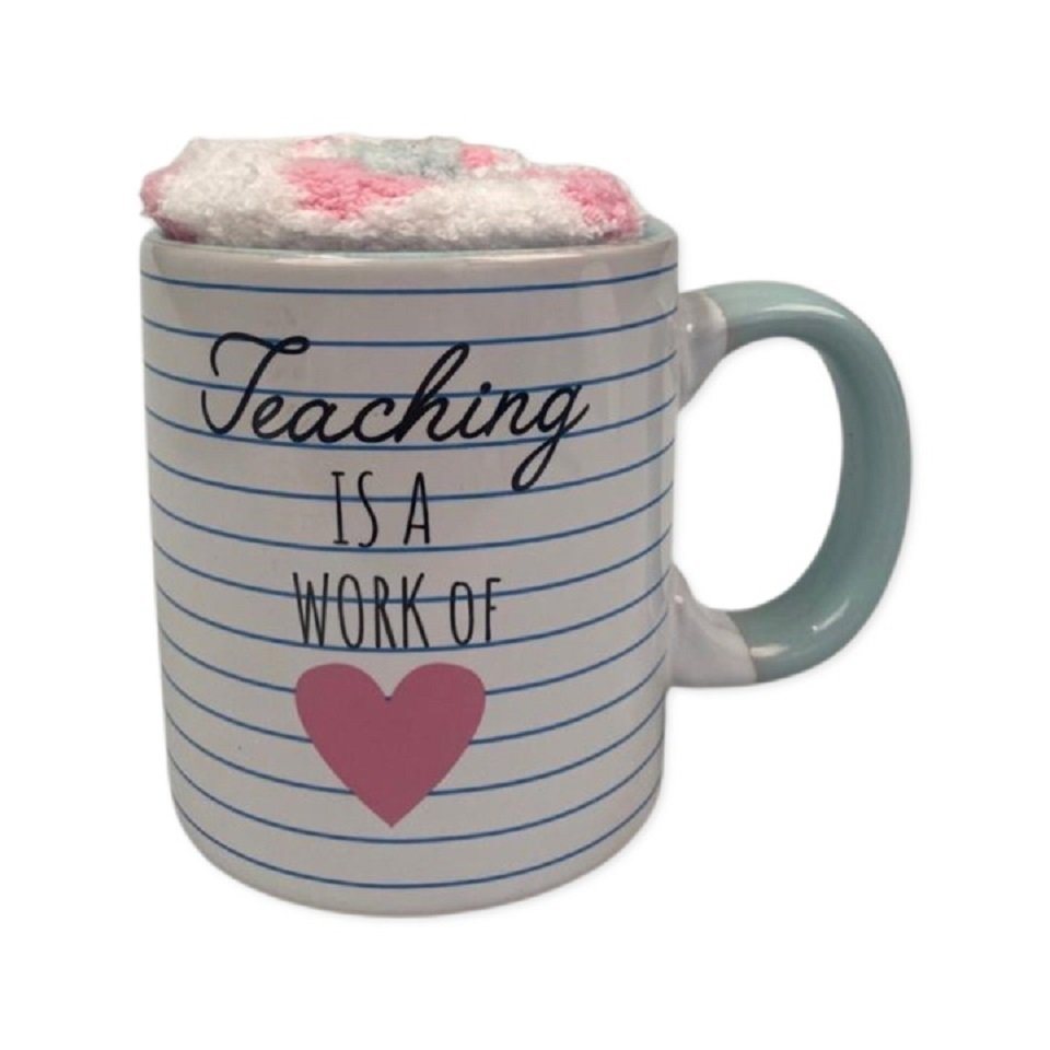 Capelli New York Tasse Geschenkset aus Tasse und Kuschelsocke von Capelli New York
