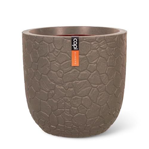 Capi Europe - Blumentopf Kugel Clay NL - 43x41 - Warm Taupe - Öffnung Ø35 - Blumentopf für den Innen- und Außeneinsatz - Bruchsicher - 100% recycelbar - KWTC933 Capi Europe - Blumentopf Kugel Clay NL - 43x41 - Warm Taupe - Öffnung Ø35 - Blumentopf für den Innen- und Außeneinsatz - Bruchsicher - 100% recycelbar - KWTC933 von Capi Europe