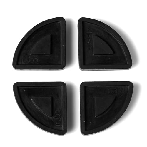 Capi Europe - Blumentopfuntersetzer Außen schwarz - 5x5 - Schwarz - CAPI Zubehör - von Capi Europe