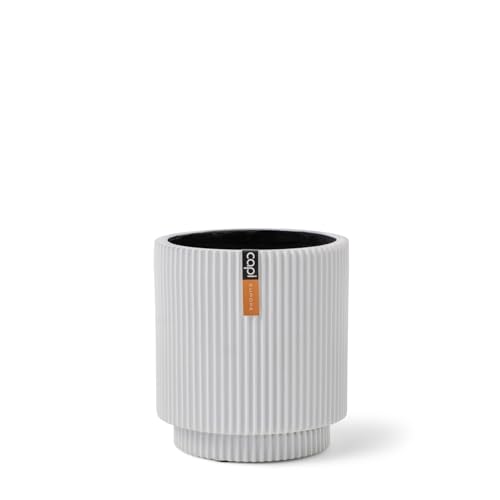 Capi Europe - Gefäß Zylinder Groove Colours - 11x12 - Weiß - Öffnung Ø - Blumentopf für drinnen - BGVWE312 Capi Europe - Gefäß Zylinder Groove Colours - 11x12 - Weiß - Öffnung Ø - Blumentopf für drinnen - BGVWE312 von Capi Europe