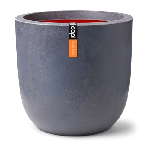 Capi Europe - Blumentopf Kugel Smooth NL - 54x52 - Dunkelgrau - Öffnung Ø46 - Blumentopf für den Innen- und Außeneinsatz - Bruchsicher - 100% recycelbar - KDG935 Capi Europe - Blumentopf Kugel Smooth NL - 54x52 - Dunkelgrau - Öffnung Ø46 - Blumentopf für den Innen- und Außeneinsatz - Bruchsicher - 100% recycelbar - KDG935 von Capi Europe