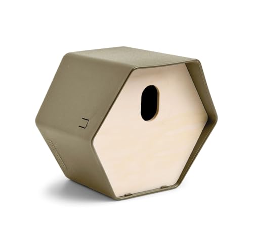 Capi Europe - Vogelhaus oval Hive - 19x23x20 - Grün - CAPI Biodiversity Hive - AHBIG002 von Capi Europe
