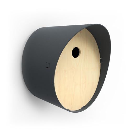 Capi Europe - Vogelhaus rund - 23x19x24 - Anthrazit - CAPI Biodiversity Oval - AOBIA001 Capi Europe - Vogelhaus rund - 23x19x24 - Anthrazit - CAPI Biodiversity Oval - AOBIA001 von Capi Europe