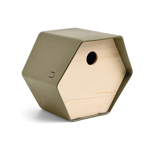 Capi Europe - Vogelhaus rund Hive - 19x23x20 - Grün - CAPI Biodiversity Hive - AHBIG001 Capi Europe - Vogelhaus rund Hive - 19x23x20 - Grün - CAPI Biodiversity Hive - AHBIG001 von Capi Europe