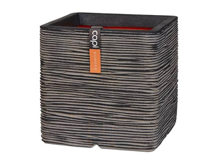 Capi Europe Pflanztrog 'Rib Jasper' anthrazit, ca. 5... Capi Europe Pflanztrog 'Rib Jasper' anthrazit, ca. 5... von Capi