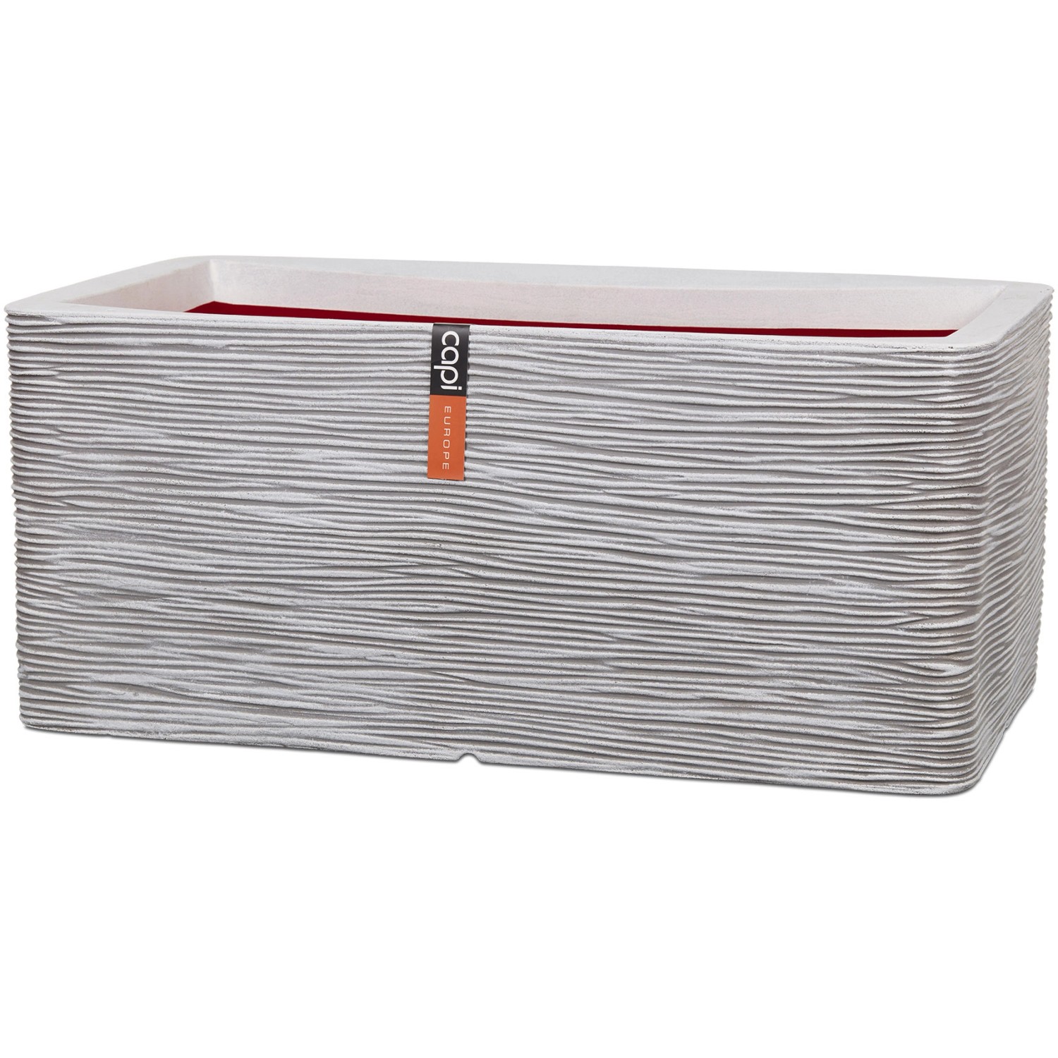 Capi Pflanzkasten Nature Rib rechteckig Riffel 73 cm x 39 cm x 32 cm Elfenbein Capi Pflanzkasten Nature Rib rechteckig Riffel 73 cm x 39 cm x 32 cm Elfenbein von Capi