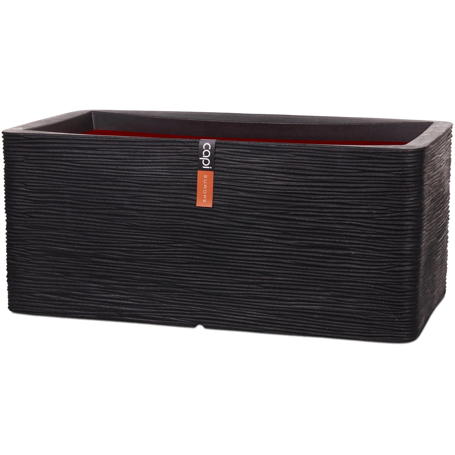 Capi Pflanzkasten Nature Rib rechteckig Riffel 73 cm x 39 cm x 32 cm Schwarz Capi Pflanzkasten Nature Rib rechteckig Riffel 73 cm x 39 cm x 32 cm Schwarz von Capi