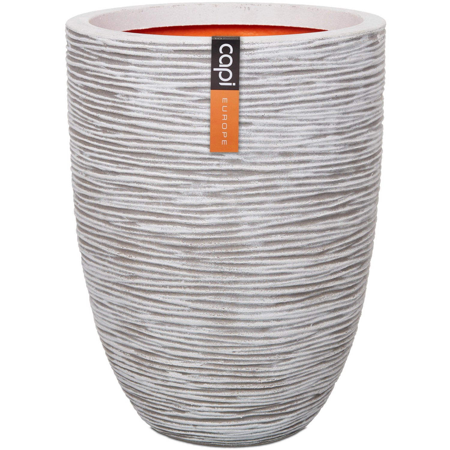 Capi Pflanztopf Nature Rib Elegant niedrig Riffel Ø 36 cm x 47 cm Elfenbein Capi Pflanztopf Nature Rib Elegant niedrig Riffel Ø 36 cm x 47 cm Elfenbein von Capi