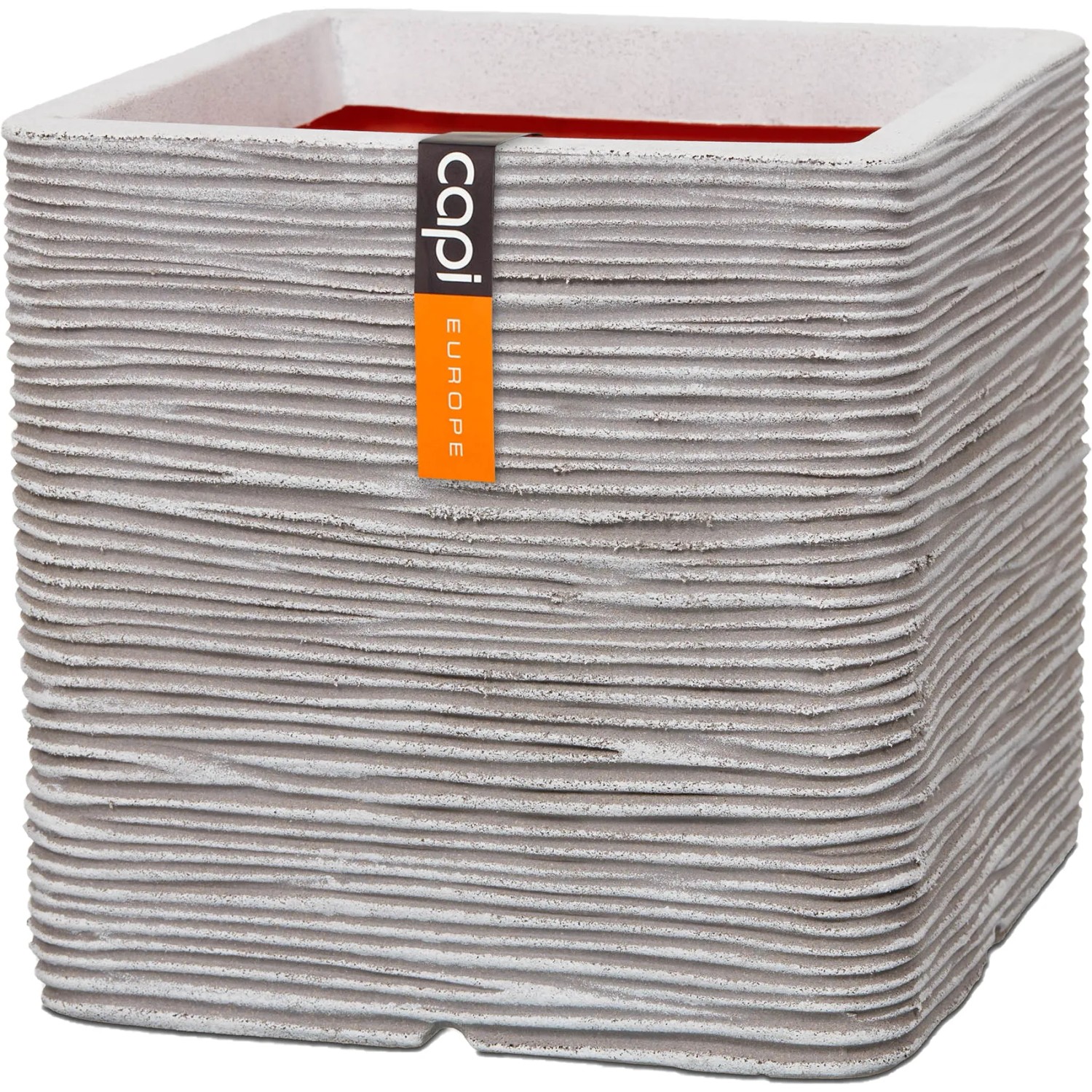 Capi Pflanztopf Nature Rib Quadrat Riffel 30 cm x 30 cm x 30 cm Elfenbein Capi Pflanztopf Nature Rib Quadrat Riffel 30 cm x 30 cm x 30 cm Elfenbein von Capi